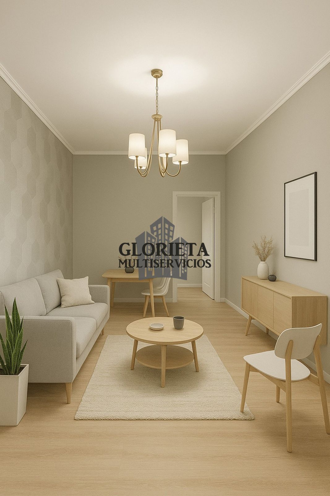 Sala de estar de Piso en venta en Vigo  con Calefacción, Terraza y Horno