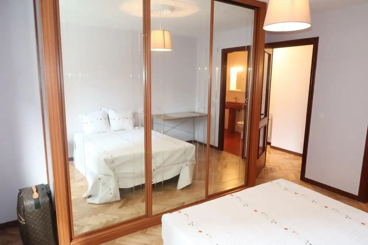 Bedroom of Flat for rent in A Coruña Capital   with Heating and Furnished