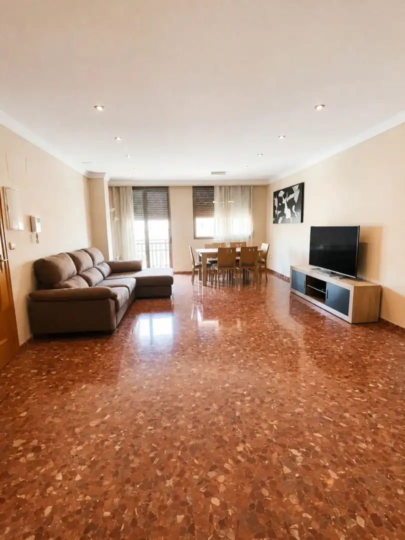 Sala d'estar de Pis en venda en Alzira amb Aire condicionat, Calefacció i Moblat