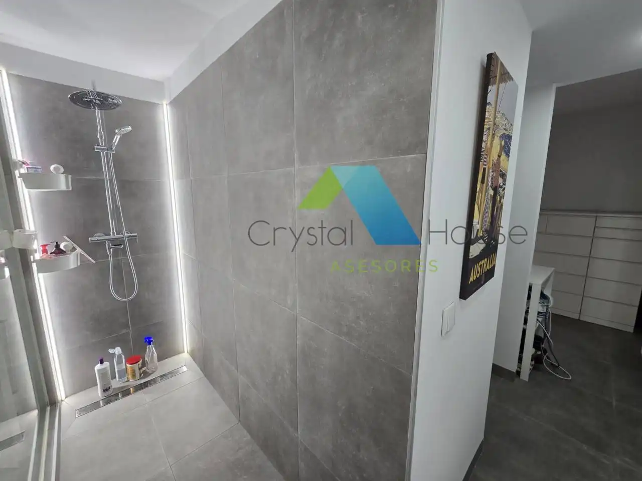 Baño de Piso de alquiler en Málaga con Aire acondicionado, Terraza y Trastero