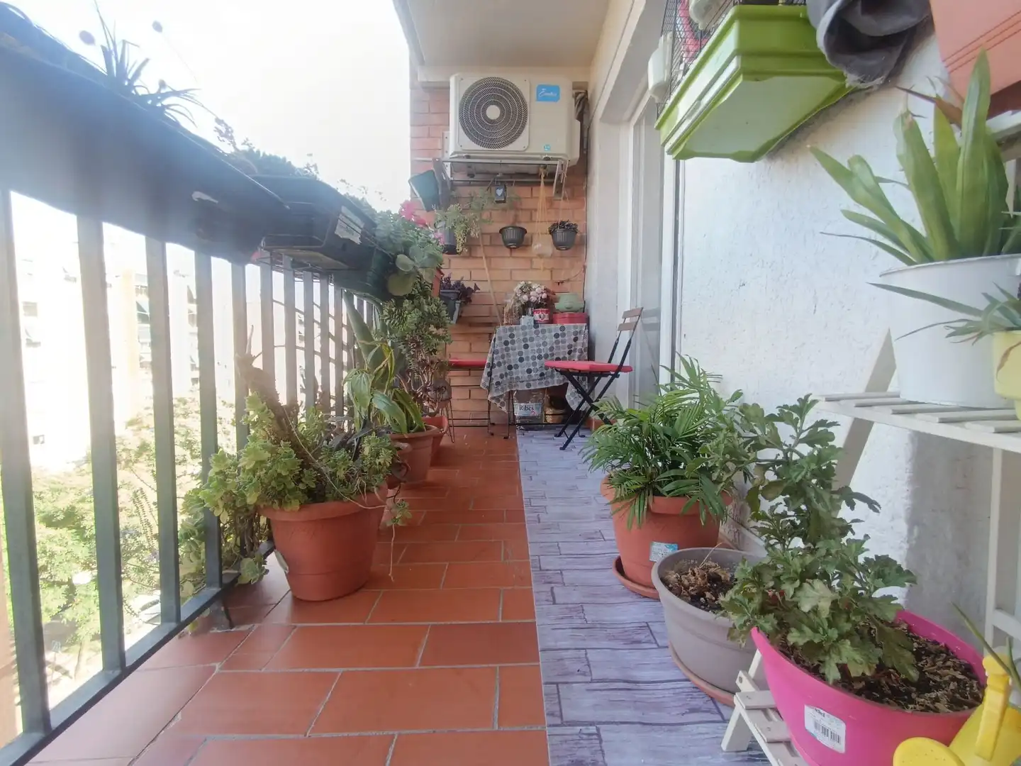 Balcony of Flat for sale in Badalona