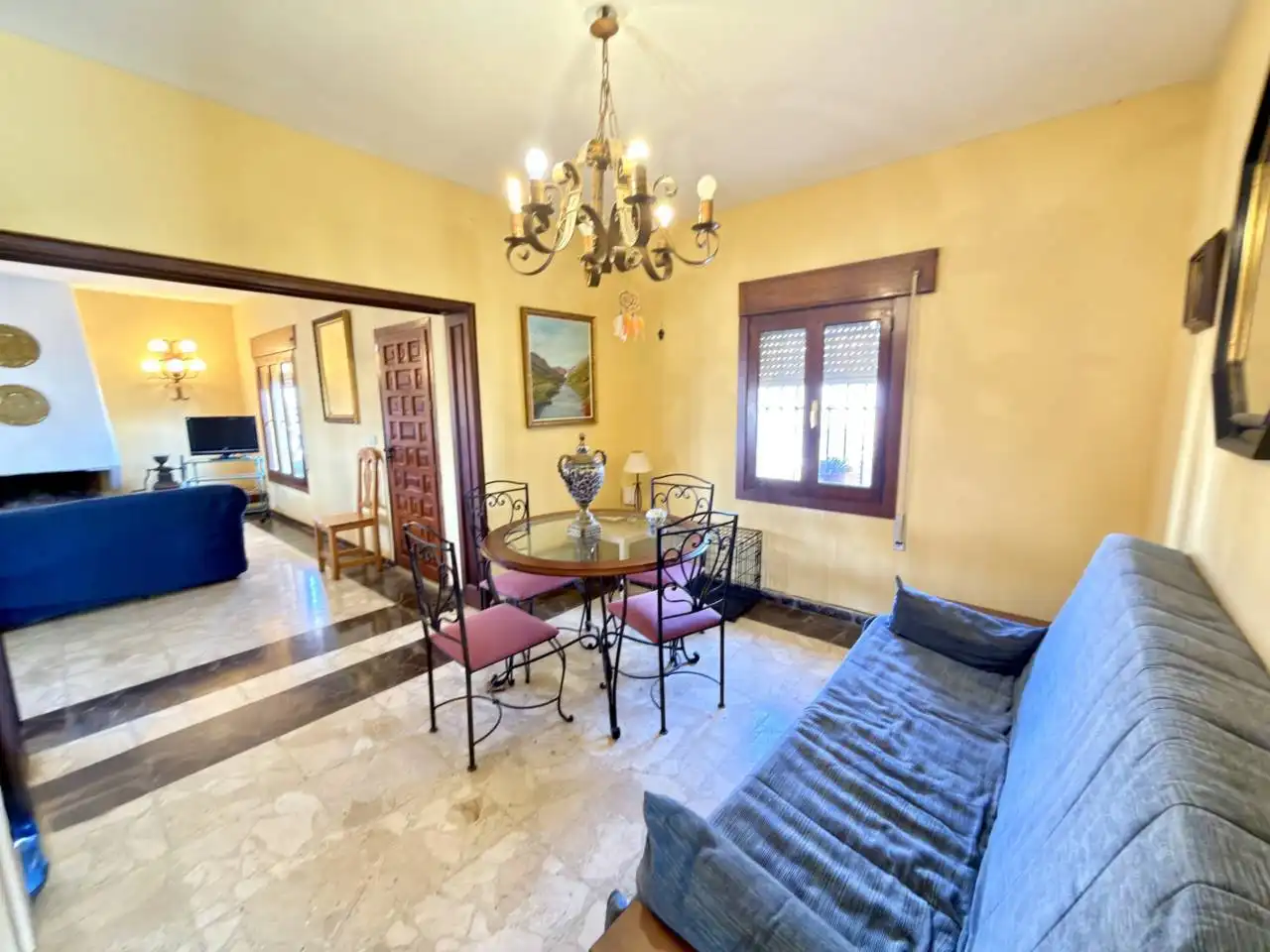 Dining room of Houses for sale in Rincón de la Victoria  with Private garden, Terrace and Swimming Pool