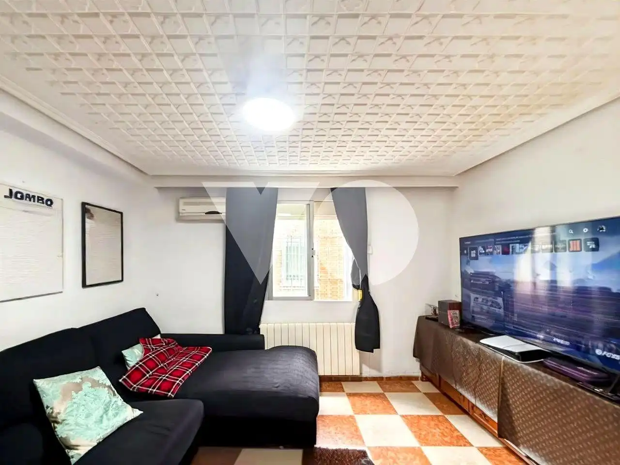 Sala d'estar de Planta baixa en venda en Madrid amb Aire condicionat, Calefacció i Moblat
