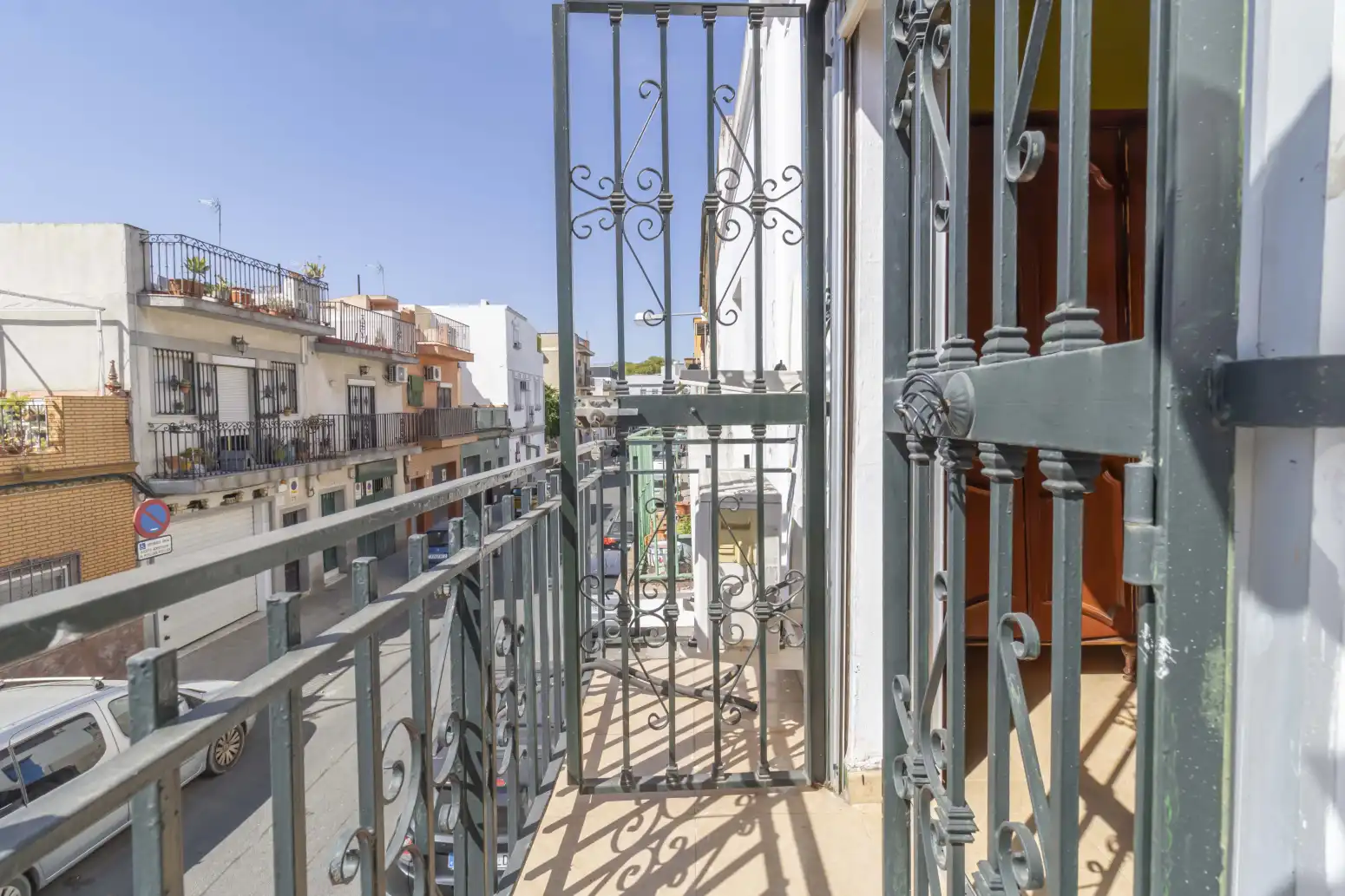 Terraza de Casa adosada en venta en Sevilla con Aire acondicionado