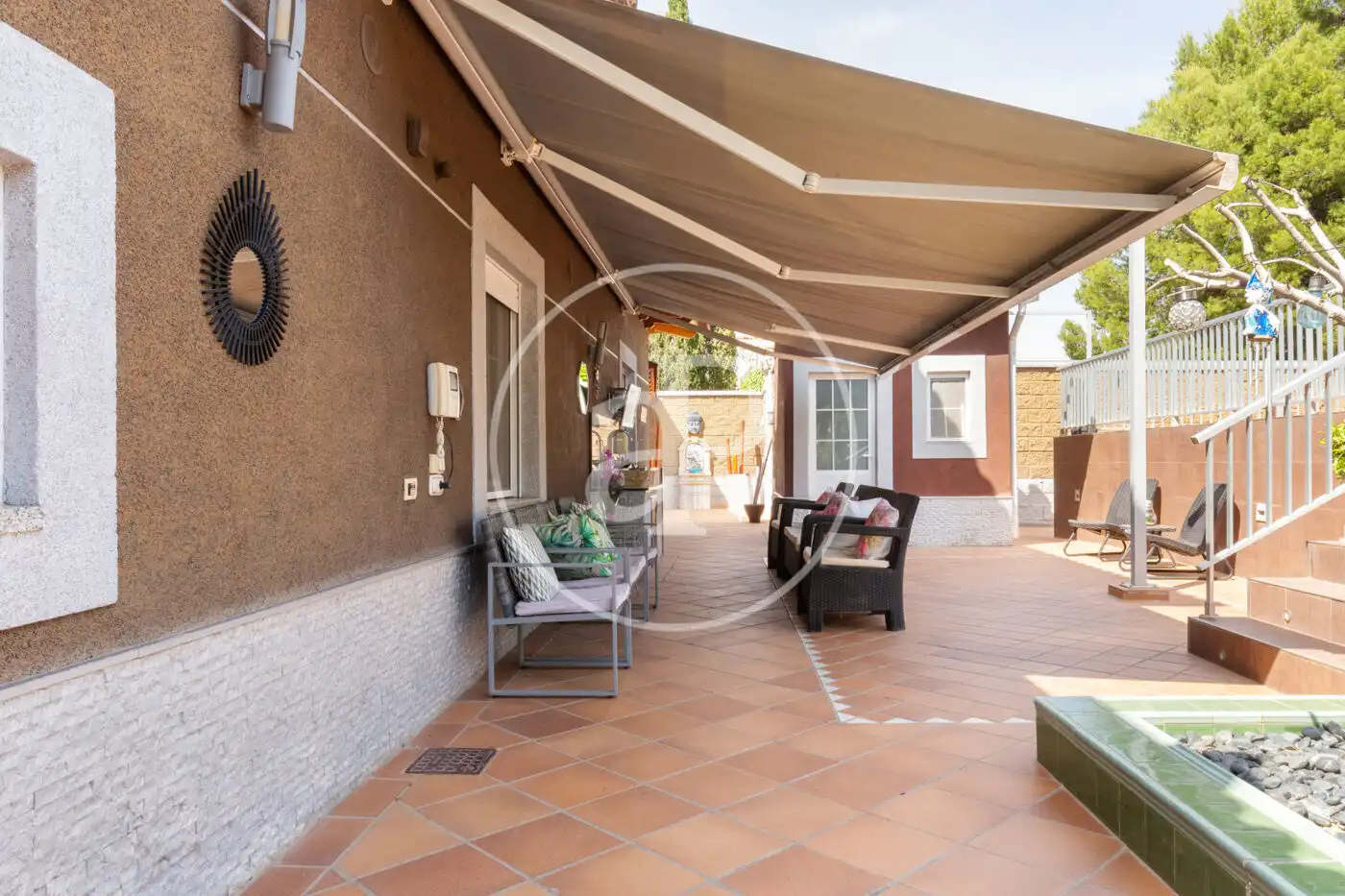 Terraza de Casa o chalet en venta en Elda con Aire acondicionado, Calefacción y Jardín privado