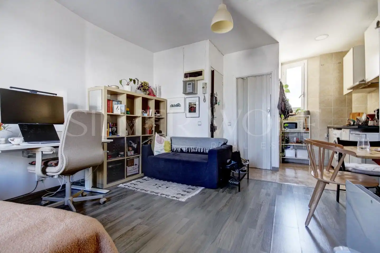 Sala d'estar de Loft en venda en Barcelona amb Balcó i Alarma