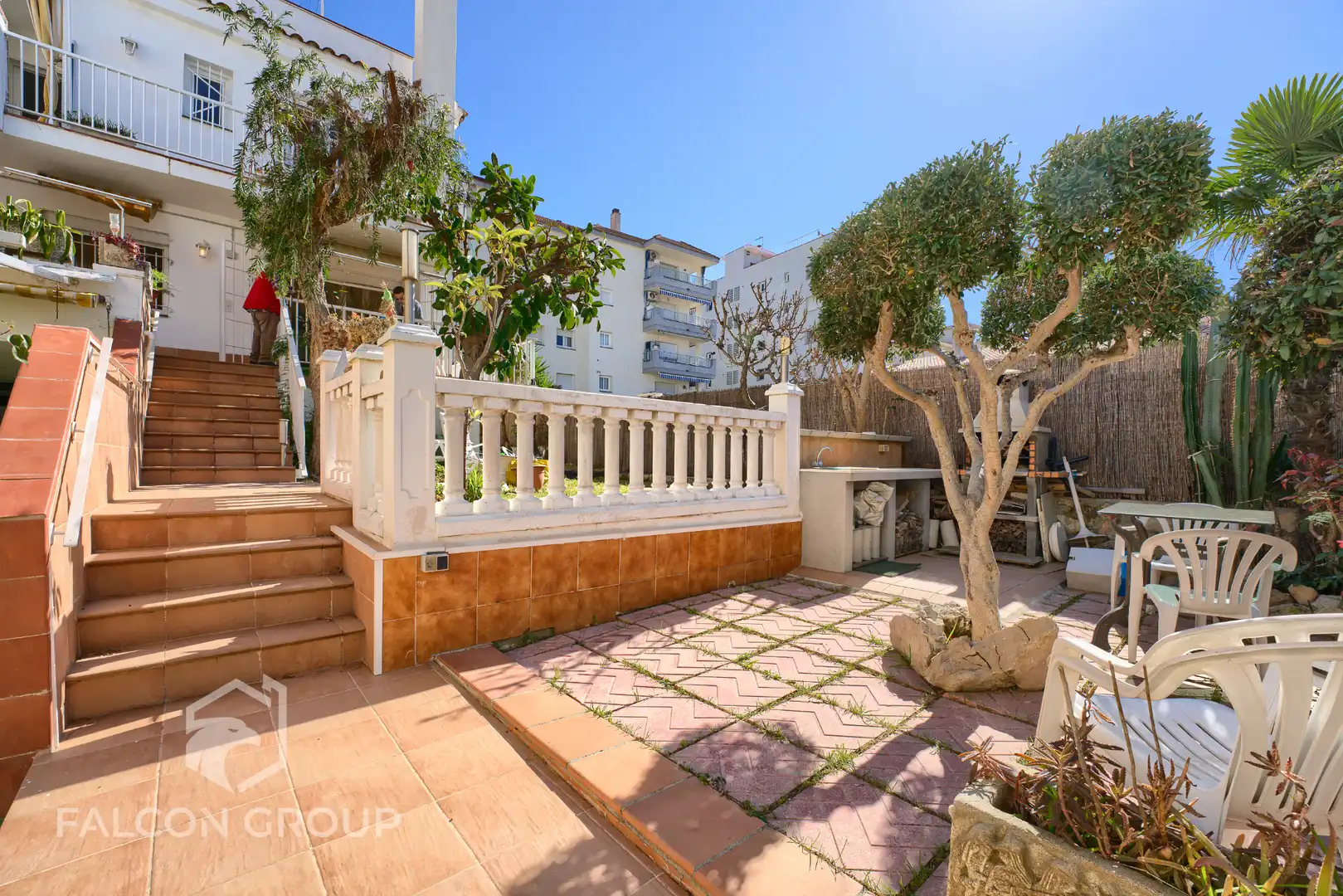 Jardín de Casa o chalet en venta en Cunit con Aire acondicionado, Calefacción y Jardín privado