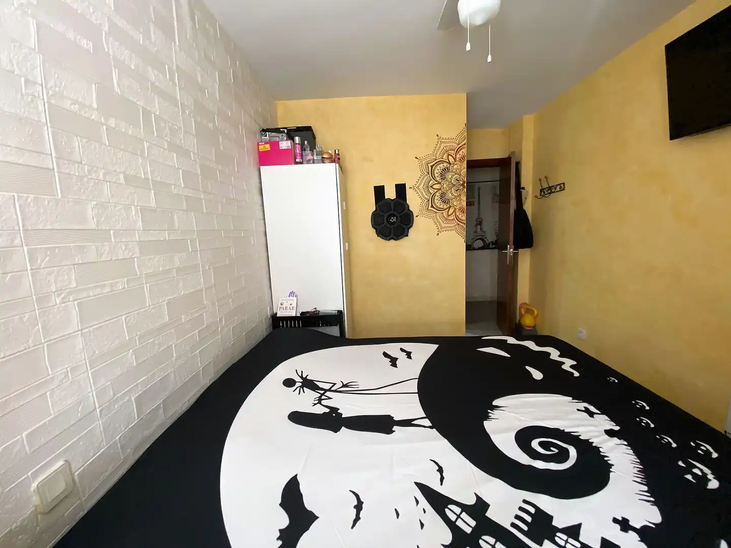 Bedroom of Flat for sale in Parla  with Heating, Private garden and Furnished