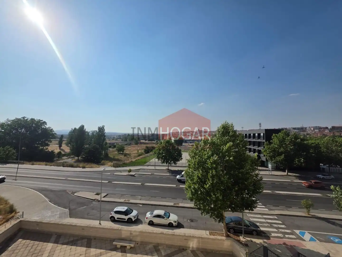 Vista exterior de Pis en venda en Ávila amb Calefacció, Terrassa i Moblat