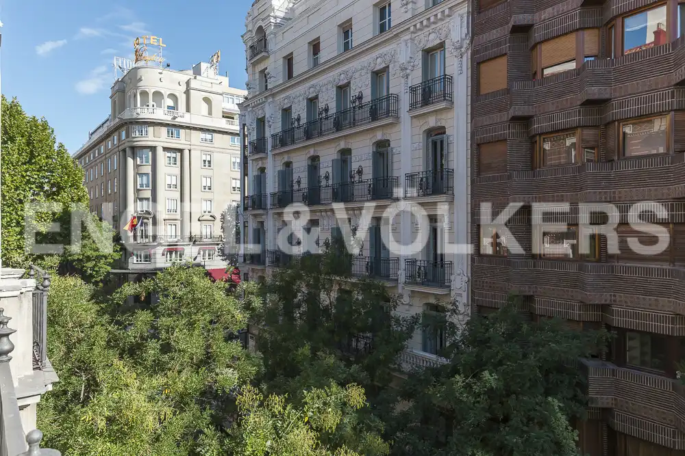 Vista exterior de Piso de alquiler en Madrid con Aire acondicionado, Calefacción y Amueblado