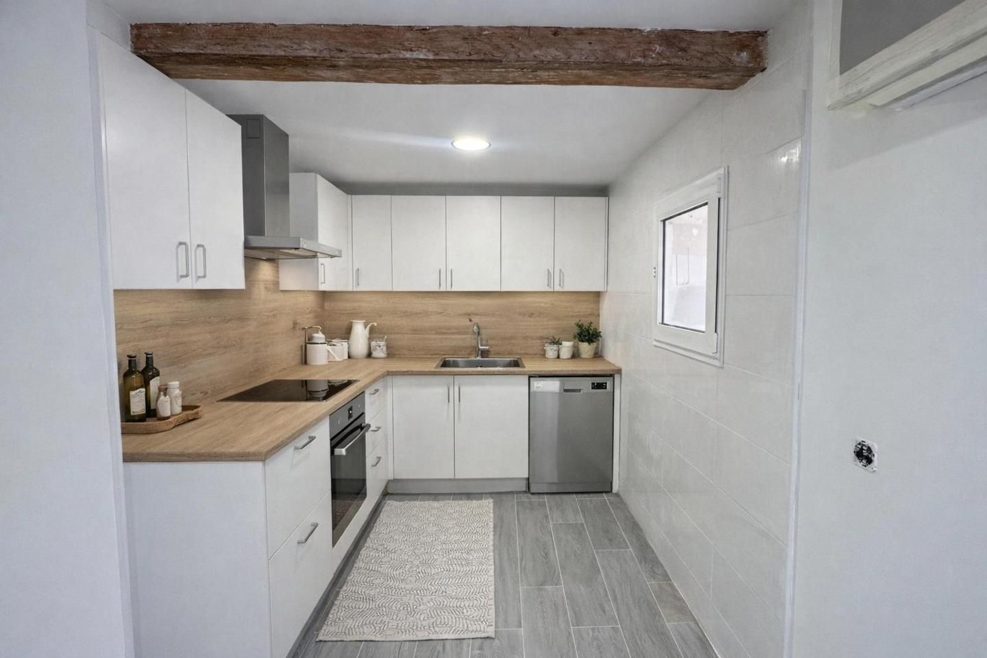 Cuina de Planta baixa en venda en Valdemoro amb Aire condicionat, Terrassa i Alarma