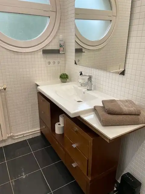 Badezimmer von Wohnung zur Miete in La Garriga mit Heizung, Terrasse und Abstellraum