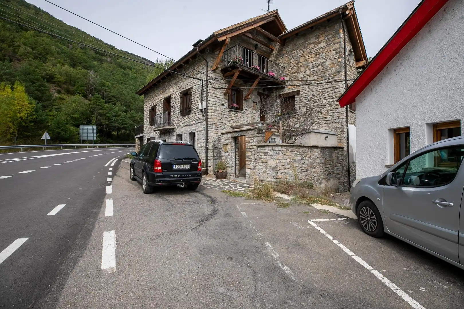 Vista exterior de Piso en venta en Biescas con Calefacción y Amueblado