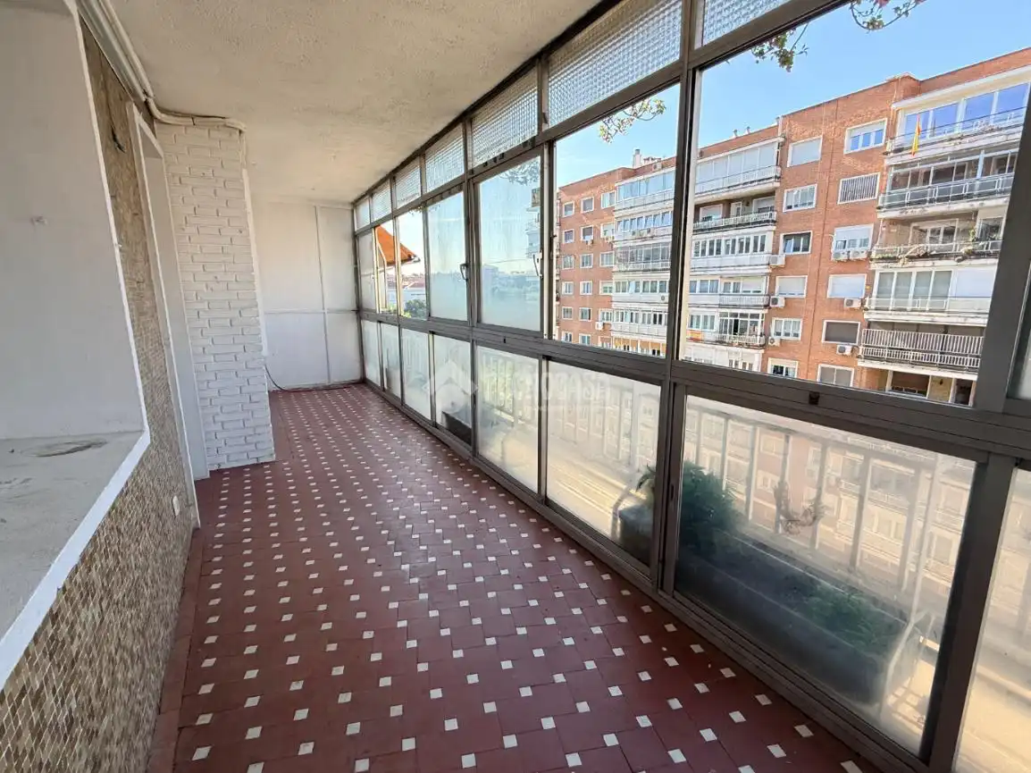 Terraza de Piso en venta en Madrid