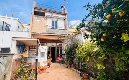 Exterior view of Single-family semi-detached for sale in Terrassa  with Terrace