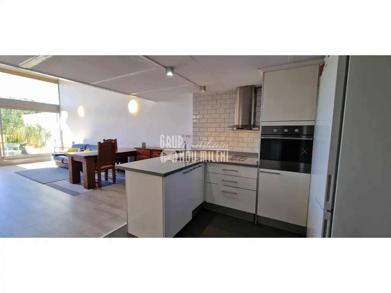 Cocina de Loft en venta en Valencia con Aire acondicionado, Parquet y Terraza
