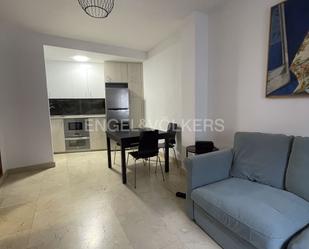 Sala d'estar de Apartament de lloguer en  Madrid Capital amb Aire condicionat i Calefacció