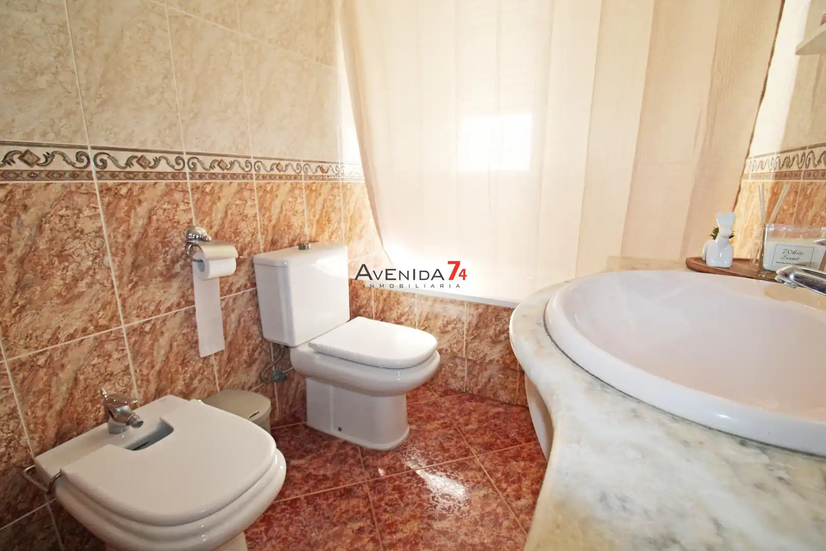 Bathroom of Flat for sale in Lorca  with Air Conditioner, Storage room and Furnished