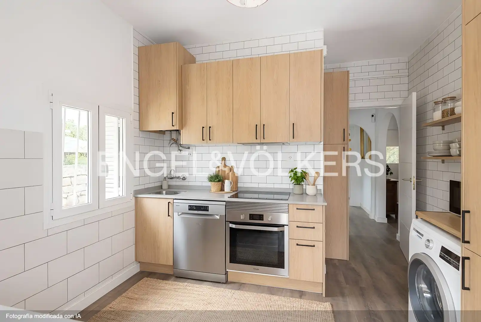 Cocina de Casa o chalet en venta en La Cabrera con Calefacción, Jardín privado y Piscina