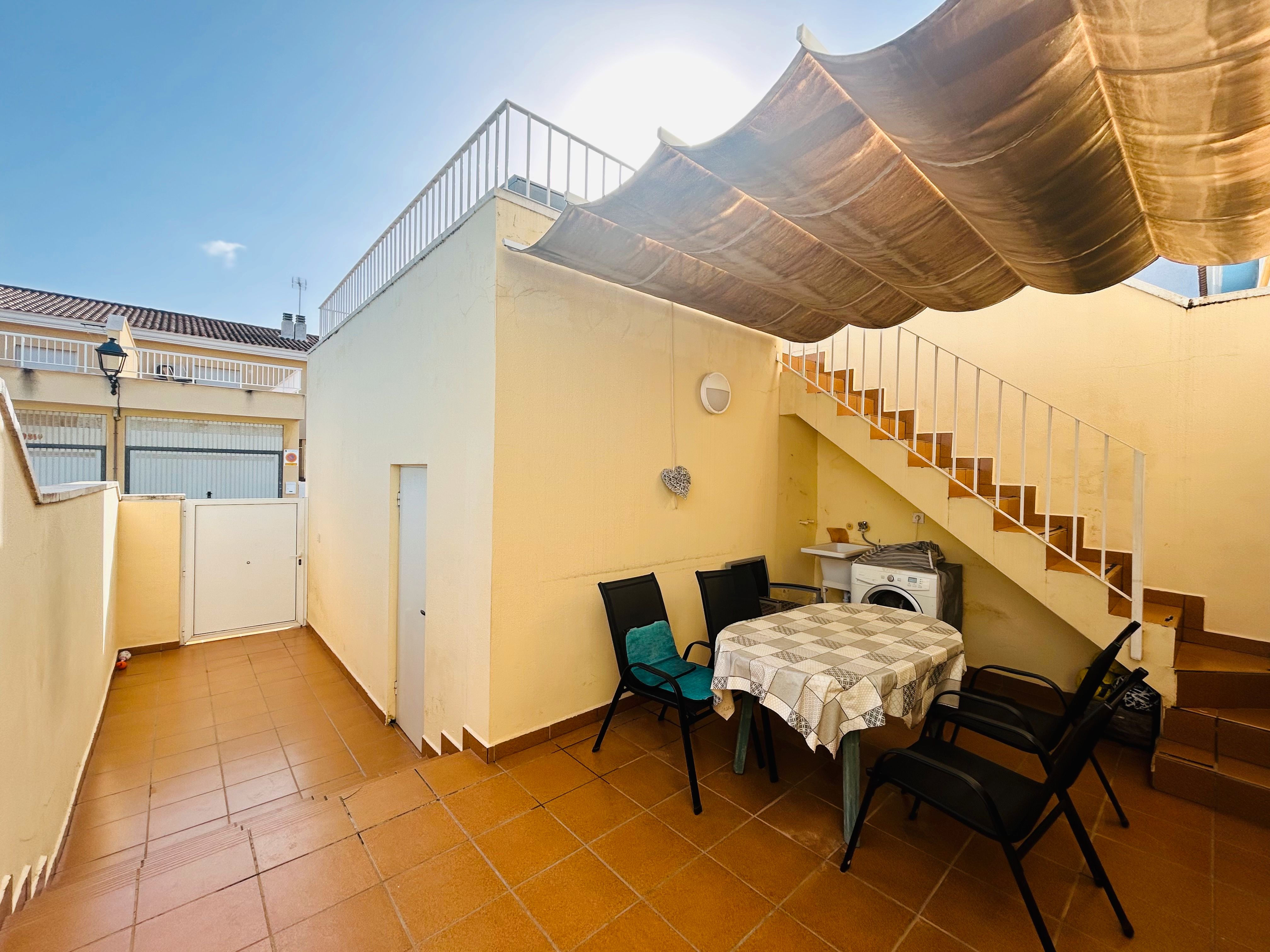 Terrassa de Casa adosada en venda en Dénia amb Aire condicionat, Calefacció i Terrassa