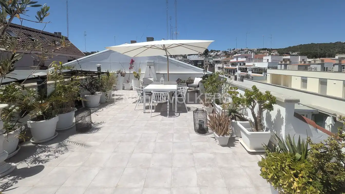 Terrassa de Àtic de lloguer en Sitges amb Aire condicionat, Calefacció i Terrassa