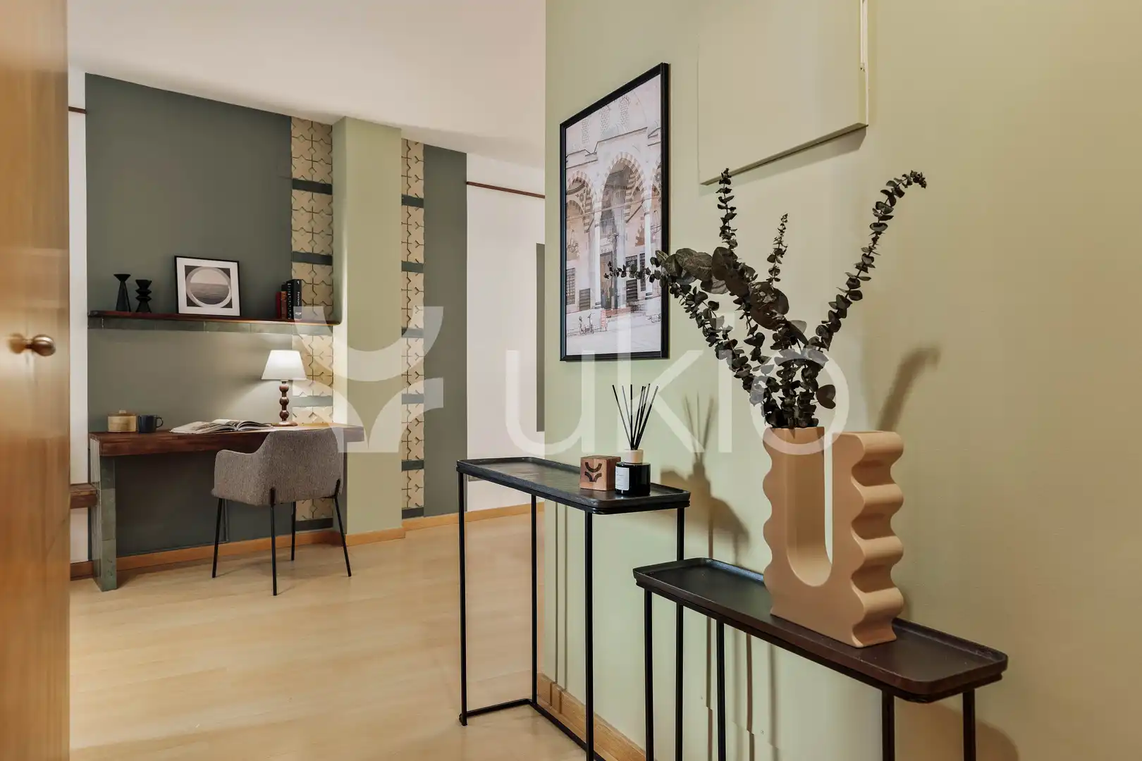 Bedroom of Apartments for rent in  Barcelona Capital  with Air Conditioner, Heating and Furnished