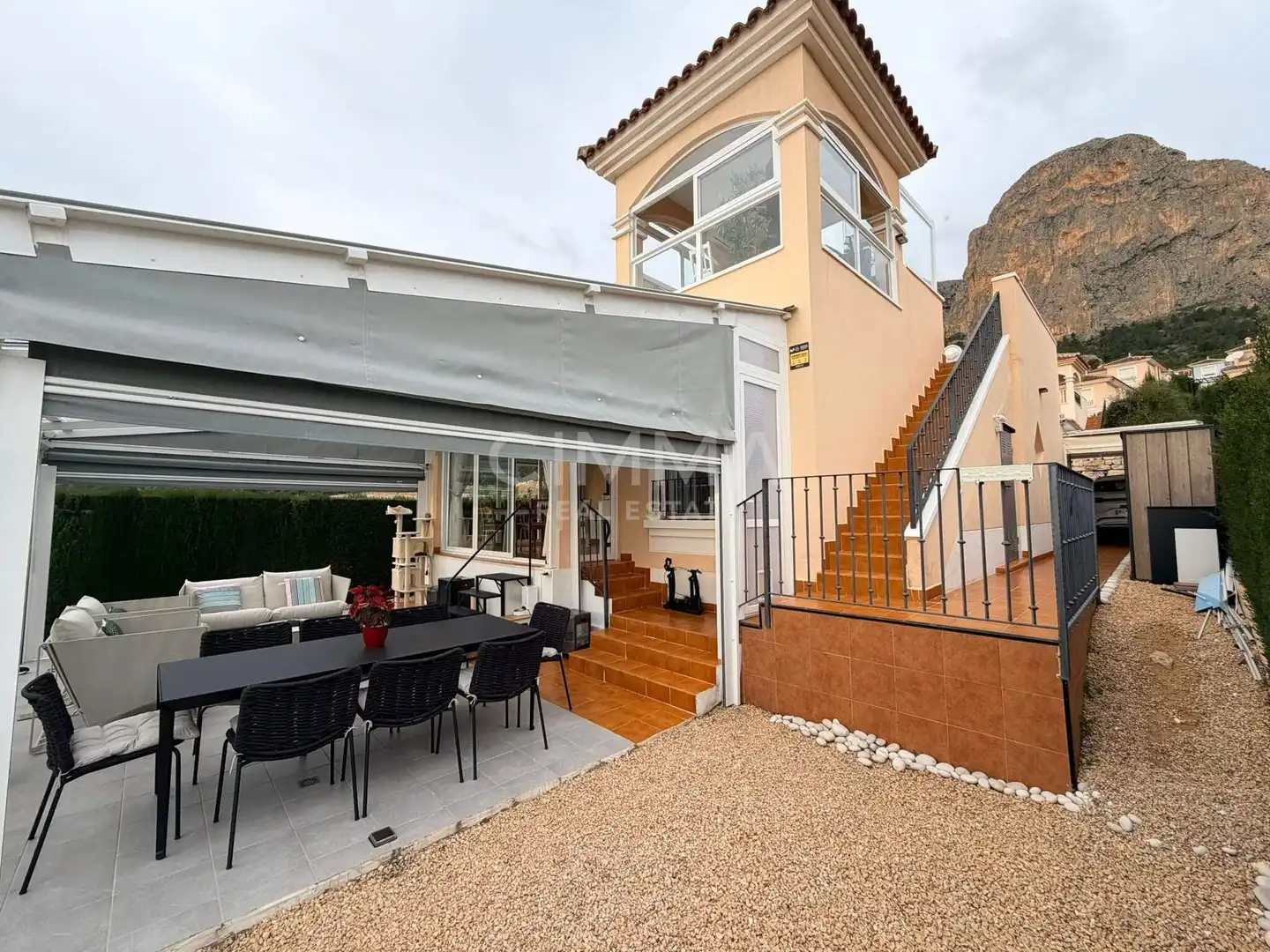 Terrace of Houses for sale in Polop  with Air Conditioner, Private garden and Terrace