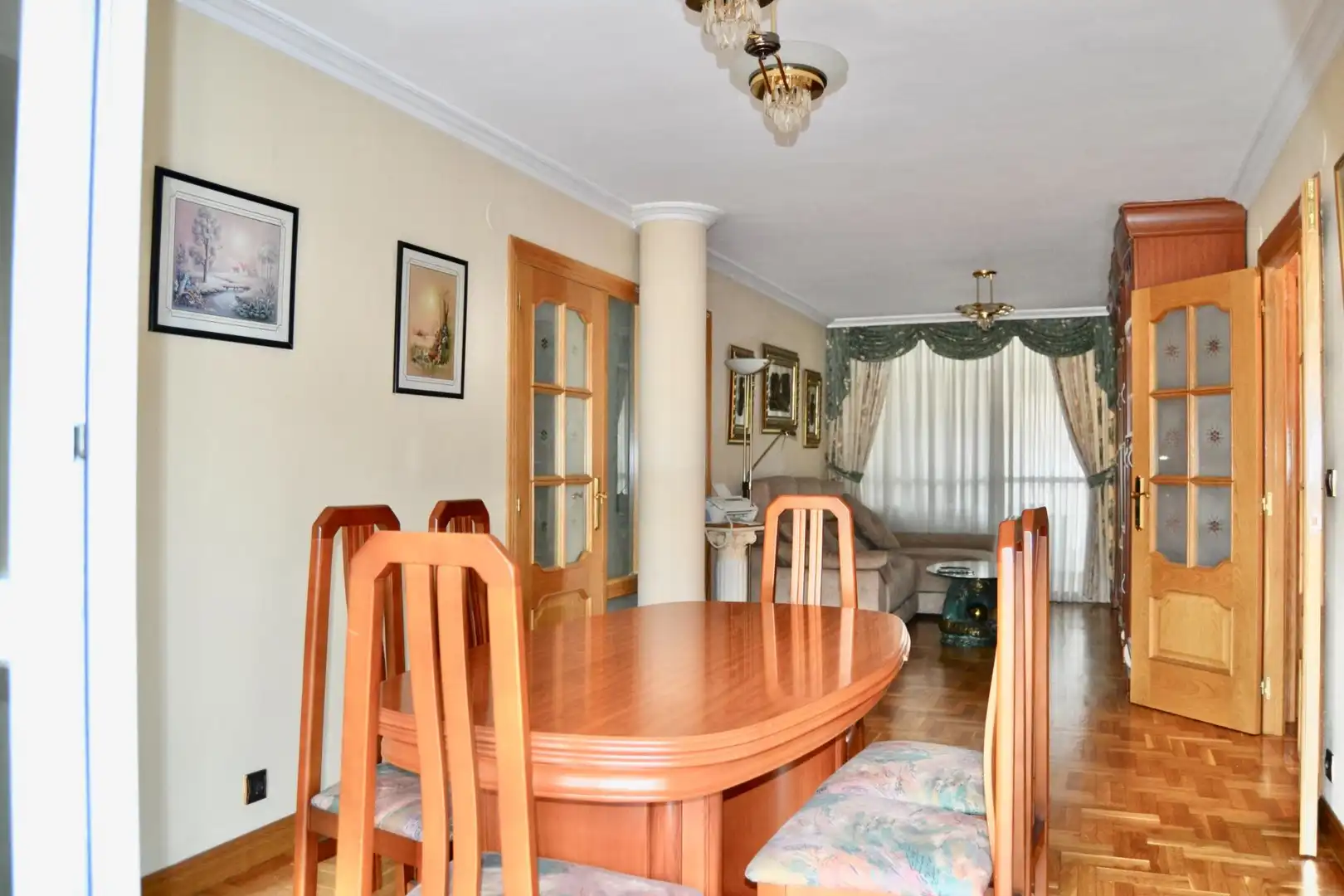 Comedor de Piso en venta en  Pamplona / Iruña con Aire acondicionado, Calefacción y Parquet