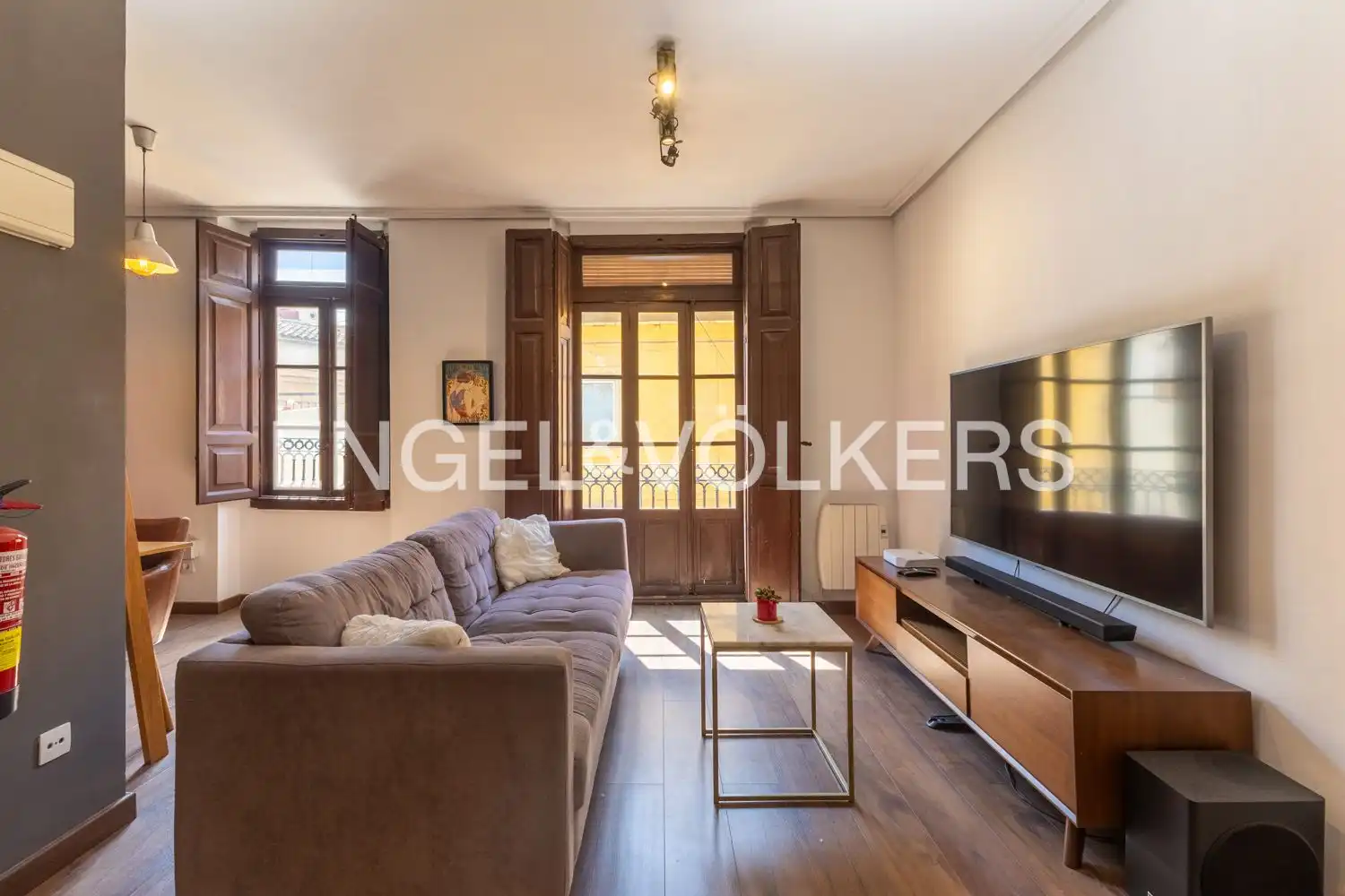Living room of Flat for rent in Ciutat Vella 