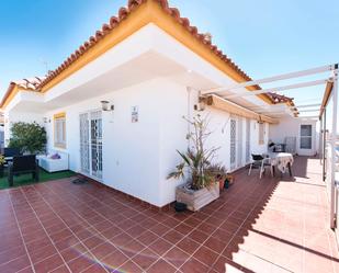 Terrace of Flat for sale in Roquetas de Mar  with Heating, Private garden and Parquet flooring