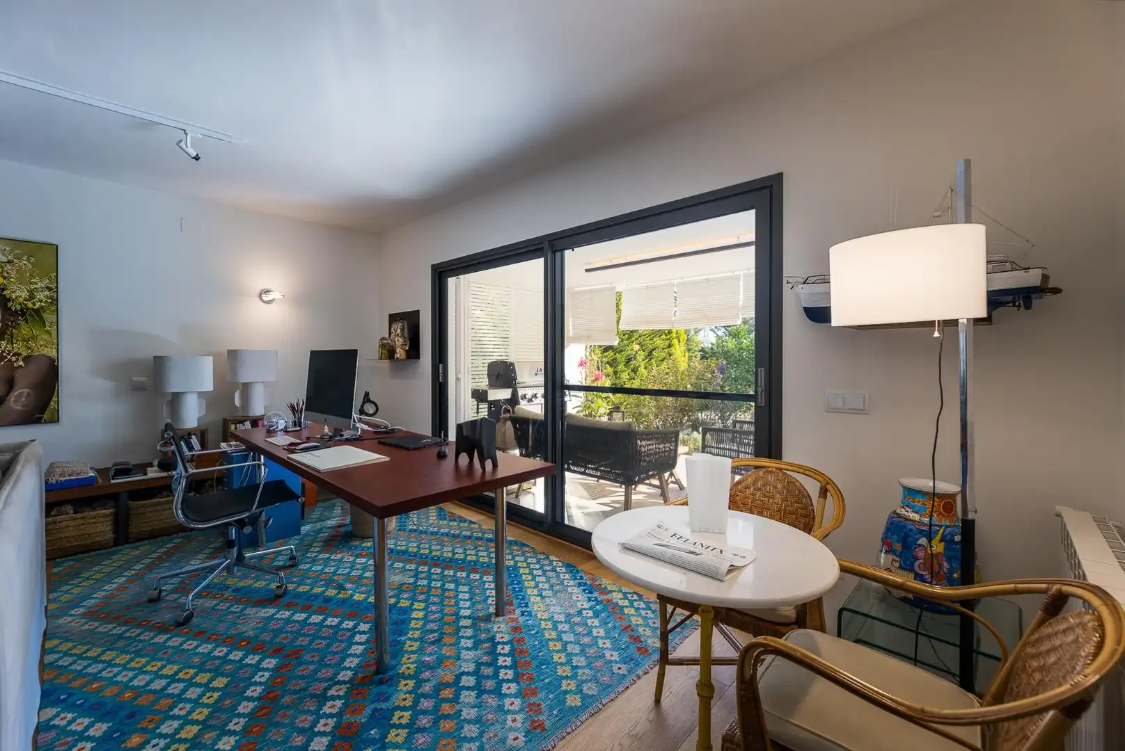 Sala d'estar de Casa o xalet en venda en Felanitx amb Calefacció, Jardí privat i Parquet
