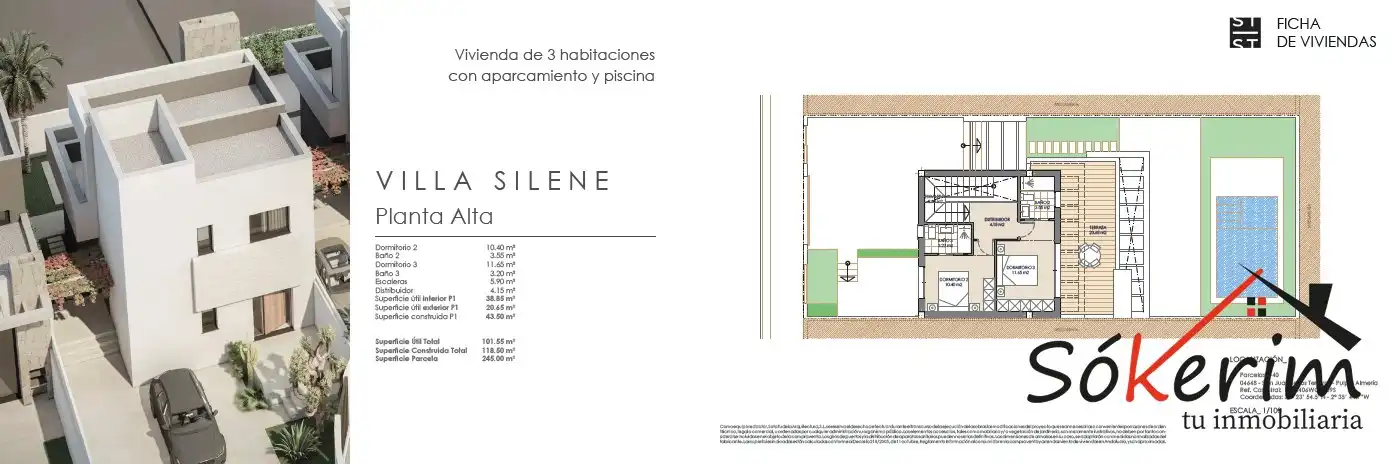 Haus mit Pool zum Verkauf in San Juan de los Terreros, imagen 37