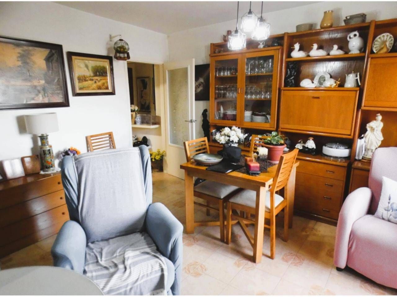 Dining room of Flat for sale in Sabadell  with Air Conditioner and Balcony