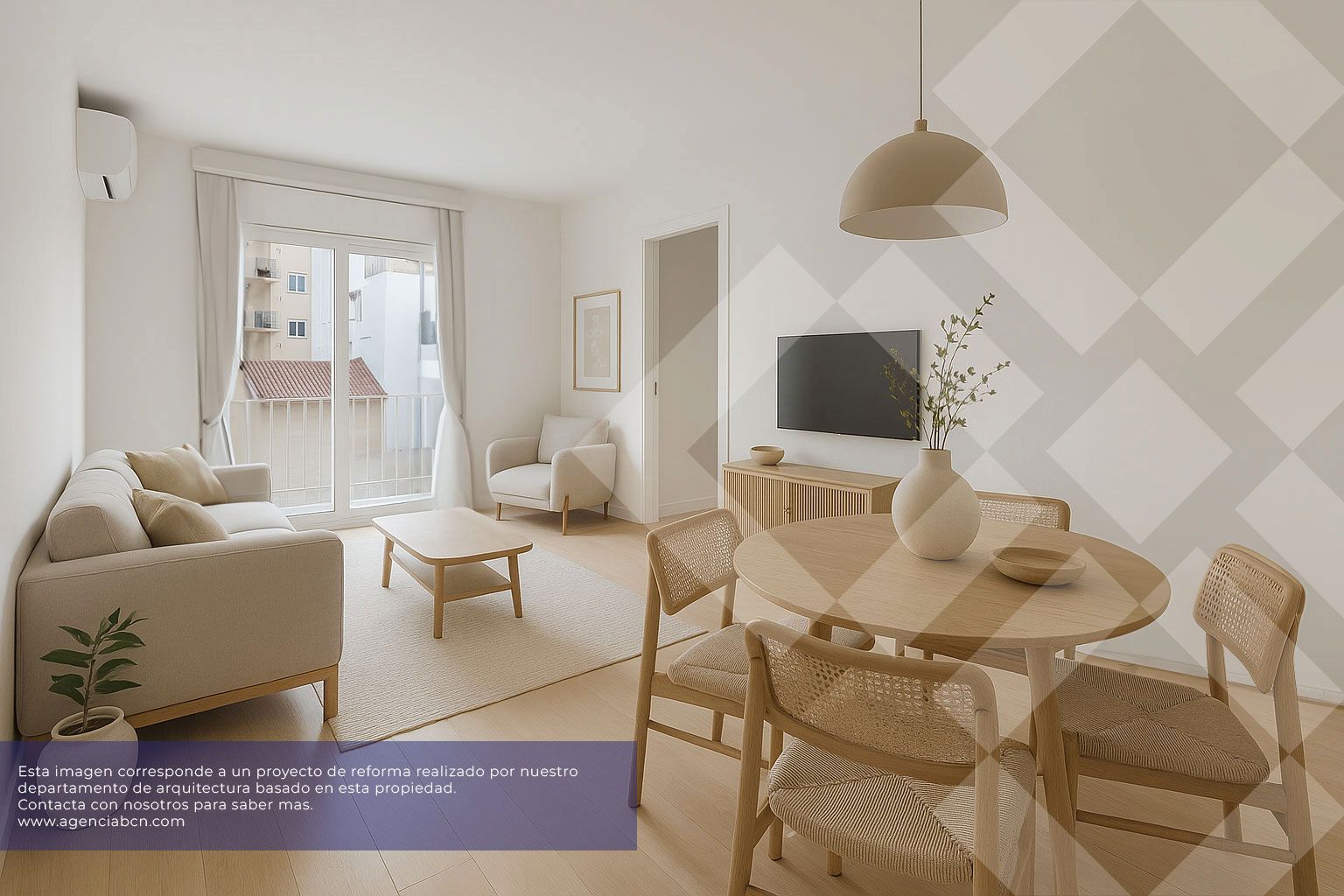 Living room of Flat for sale in  Barcelona Capital  with Air Conditioner, Heating and Oven