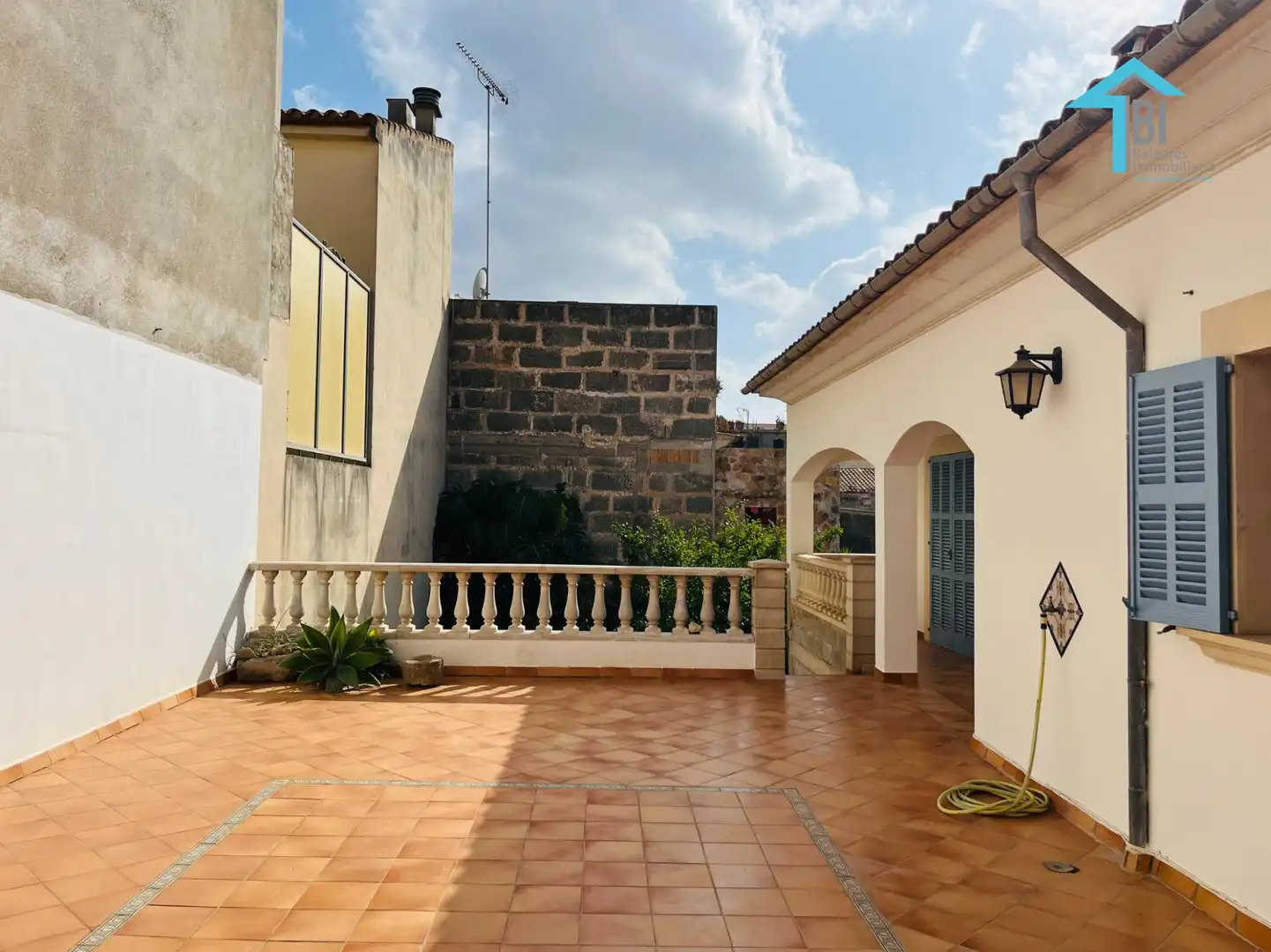 Terrassa de Casa o xalet de lloguer en Campos amb Aire condicionat, Calefacció i Jardí privat