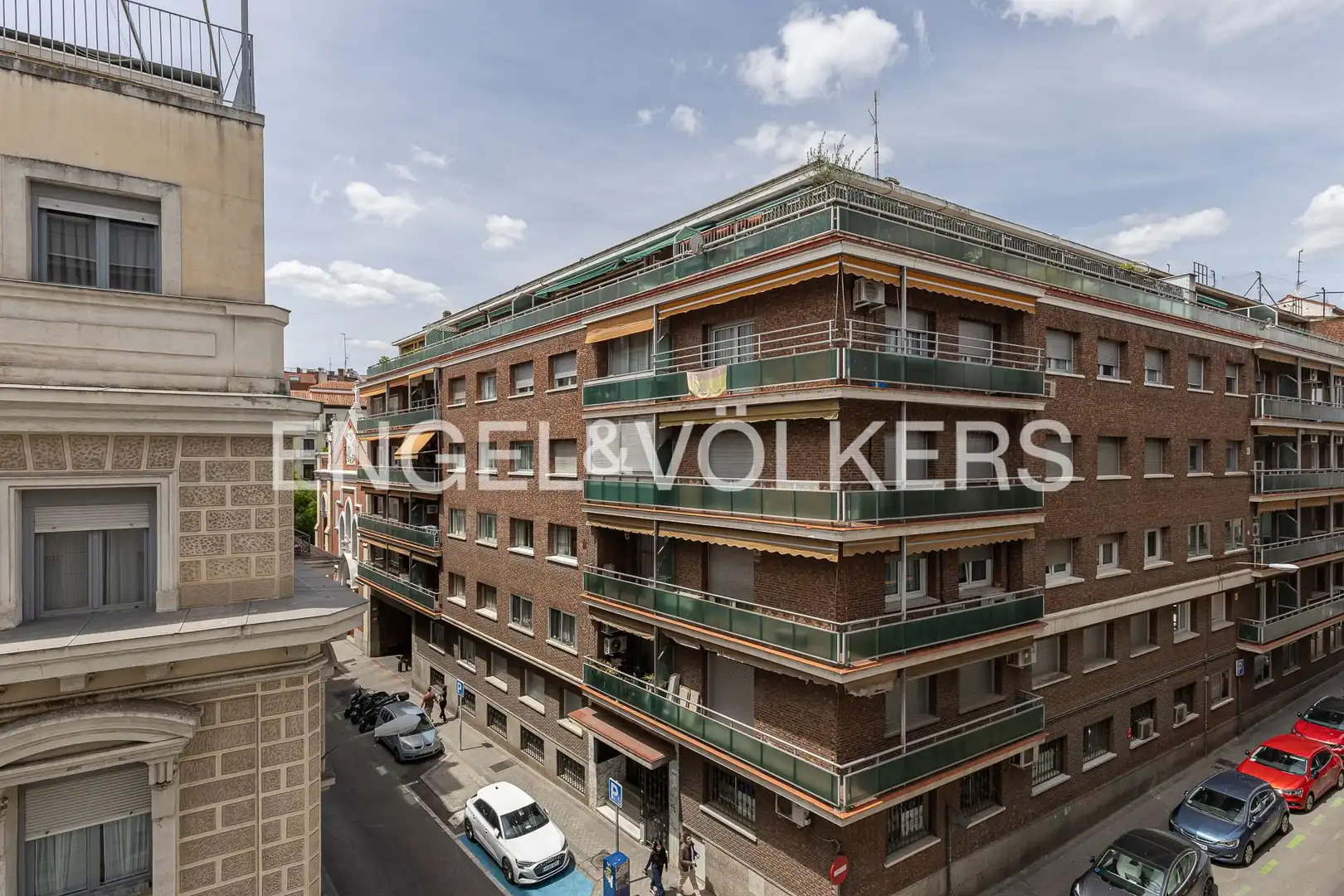 Außenansicht von Wohnung zur Miete in Madrid mit Klimaanlage, Heizung und Abstellraum
