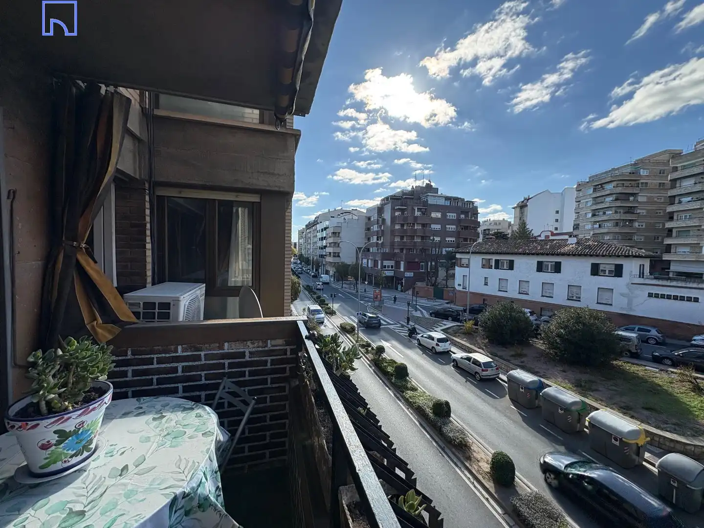 Vista exterior de Piso en venta en Tudela con Aire acondicionado, Calefacción y Parquet