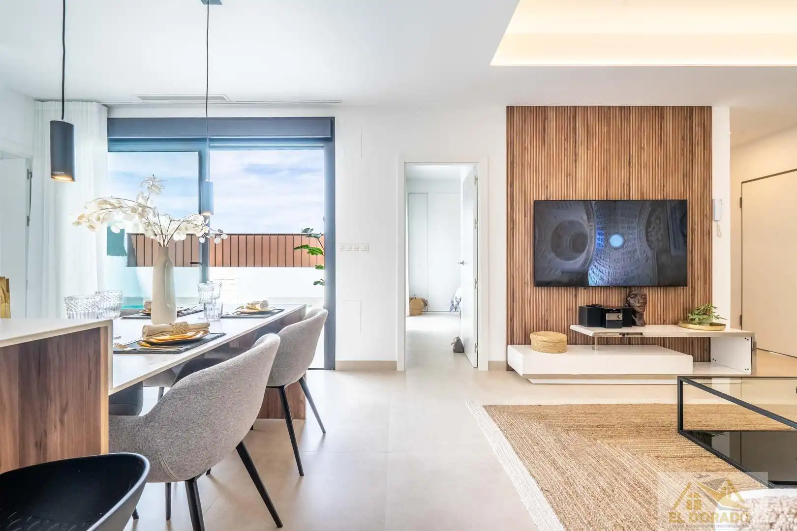 Dining room of Houses for sale in Torre-Pacheco  with Air Conditioner, Heating and Terrace