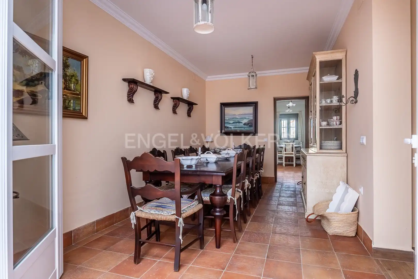 Comedor de Finca rústica en venta en Olivares con Calefacción, Jardín privado y Piscina