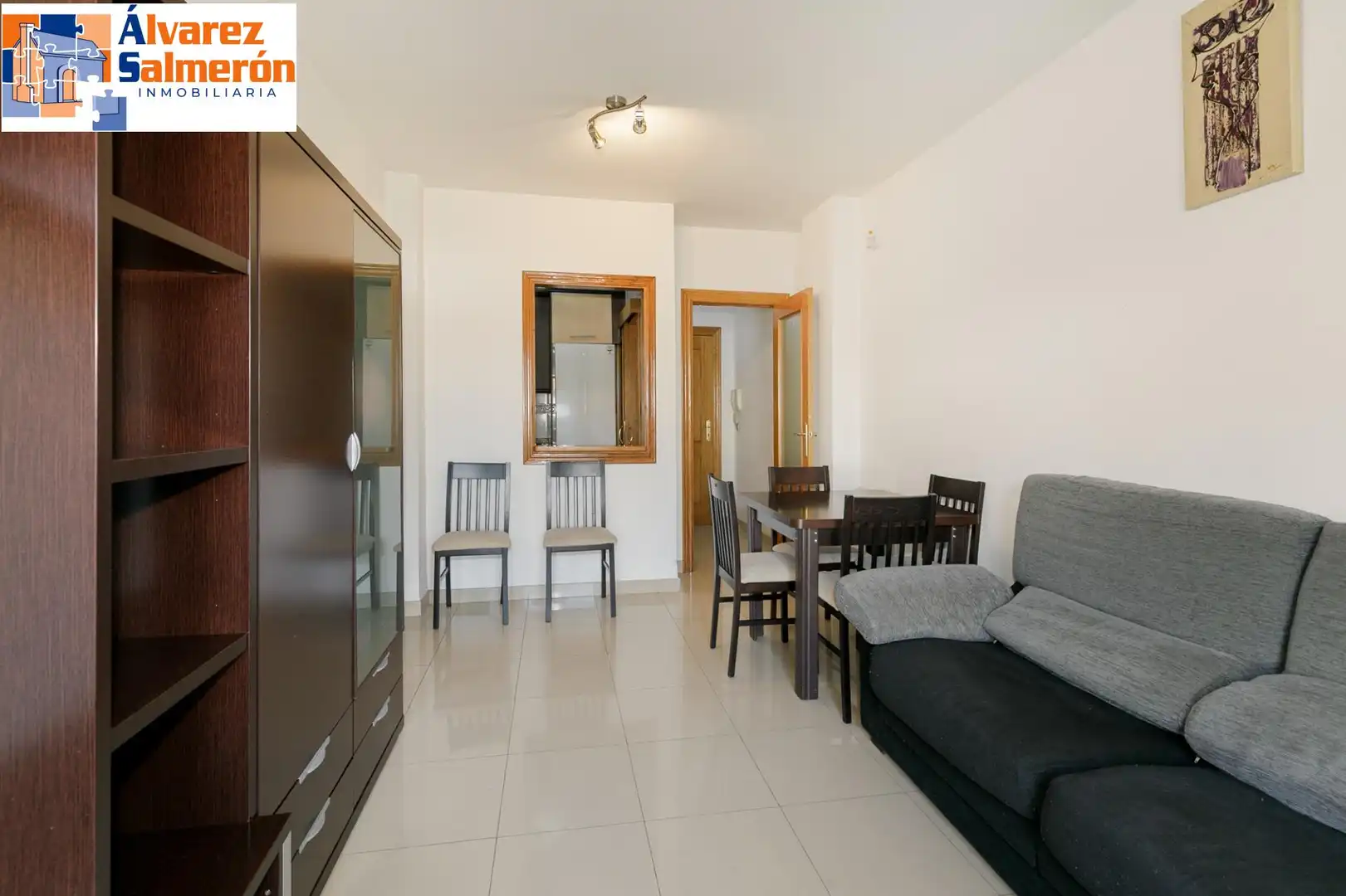 Wohnzimmer von Wohnung zum Verkauf in Armilla mit Heizung, Möbliert und Balkon