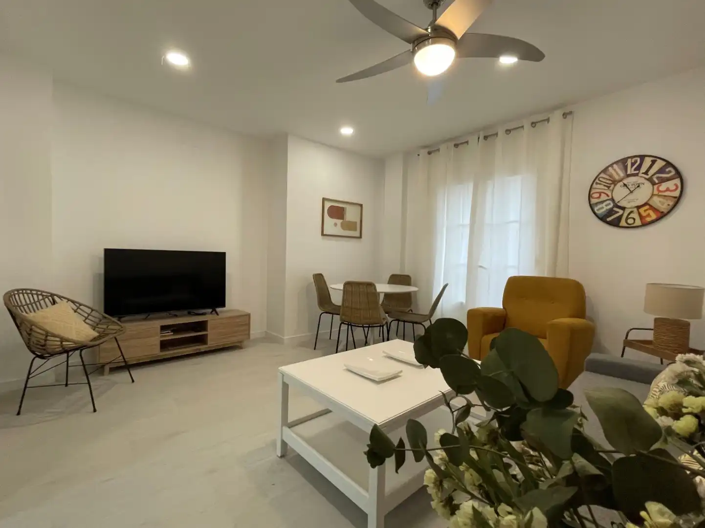 Wohnzimmer von Wohnung zur Miete in El Puerto de Santa María