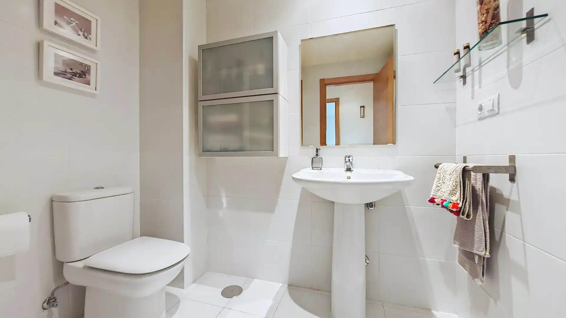 Bany de Apartament en venda en Aller