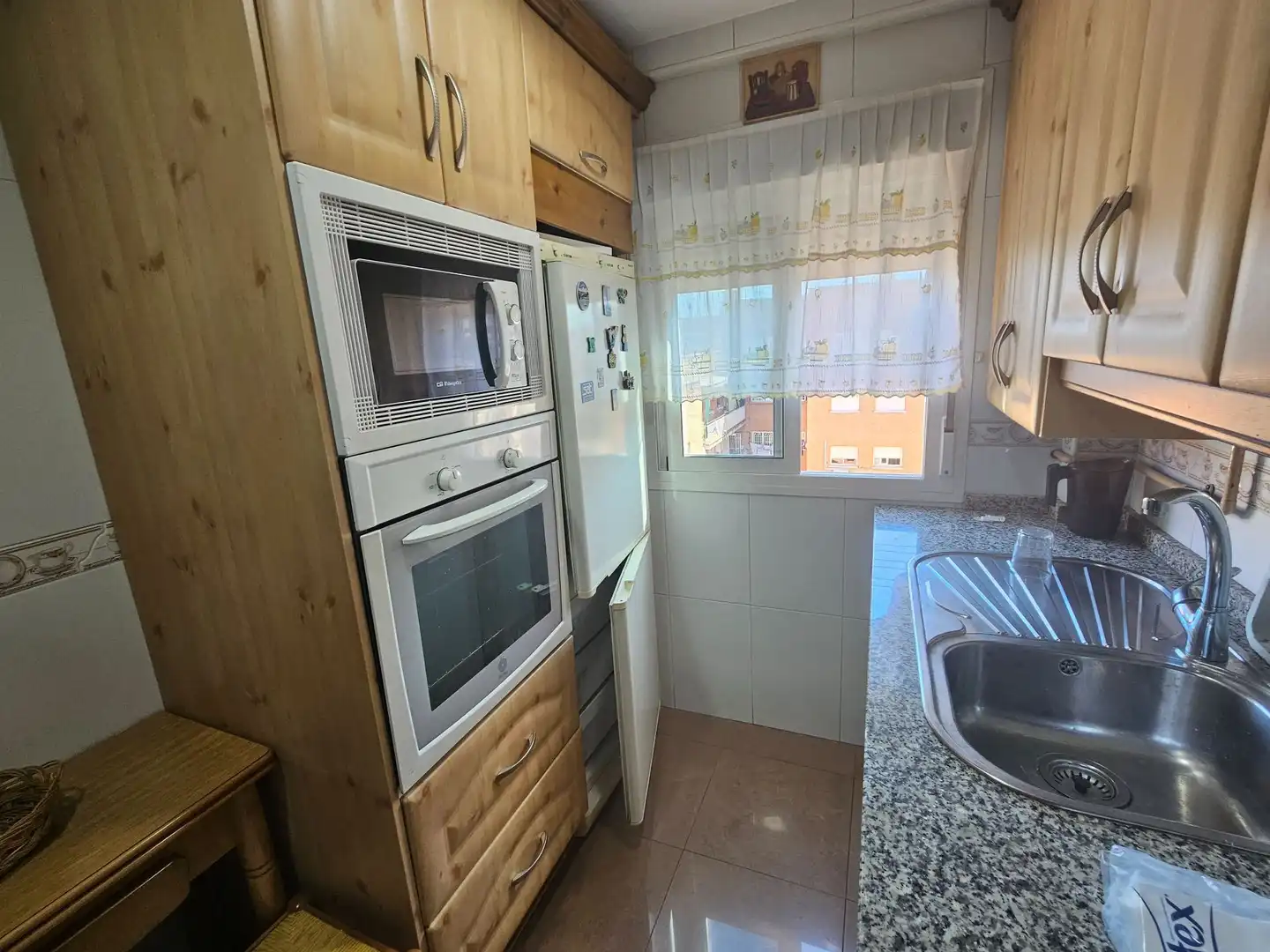 Cocina de Piso de alquiler en Madrid con Calefacción