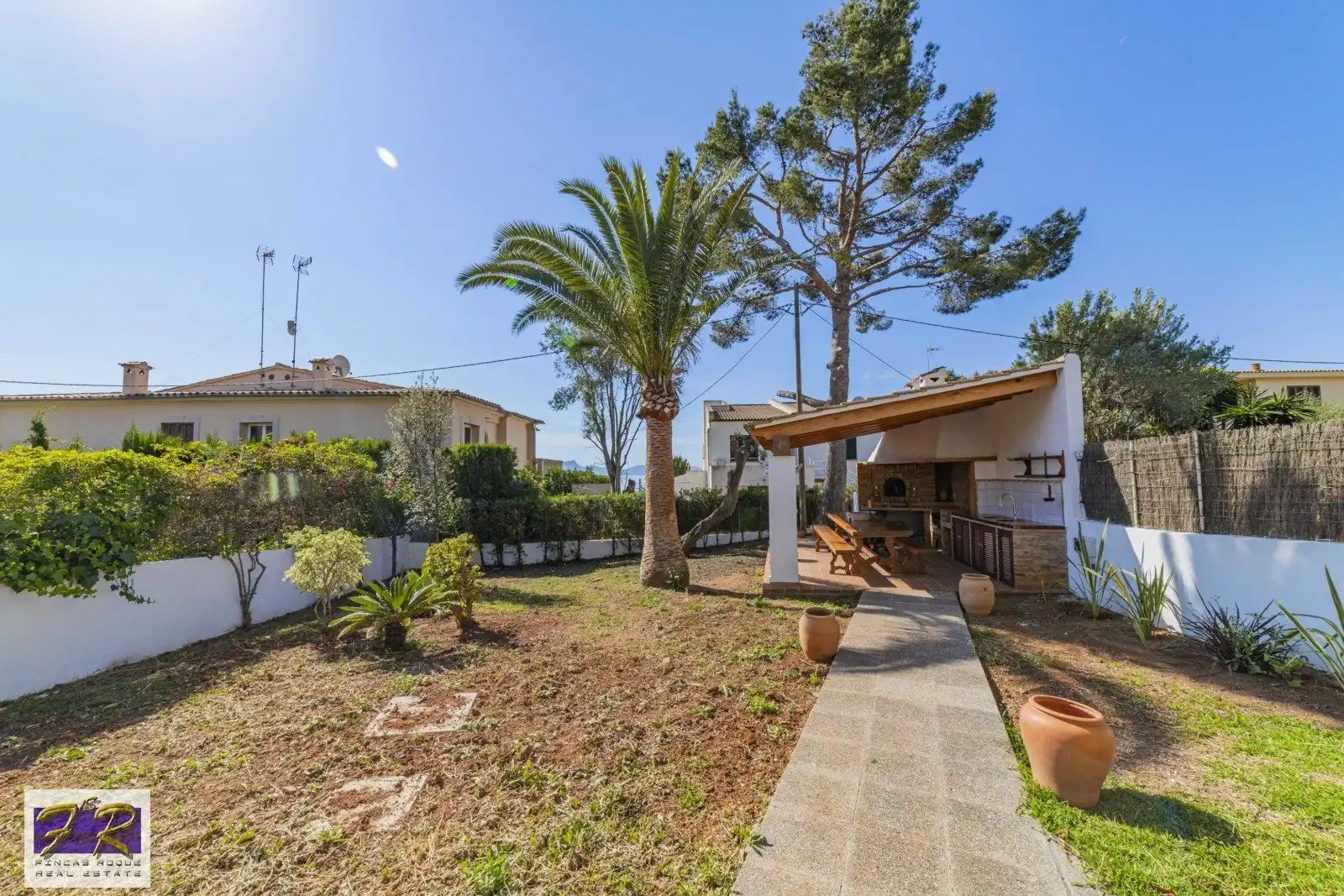 Jardí de Casa o xalet en venda en Alcúdia amb Aire condicionat
