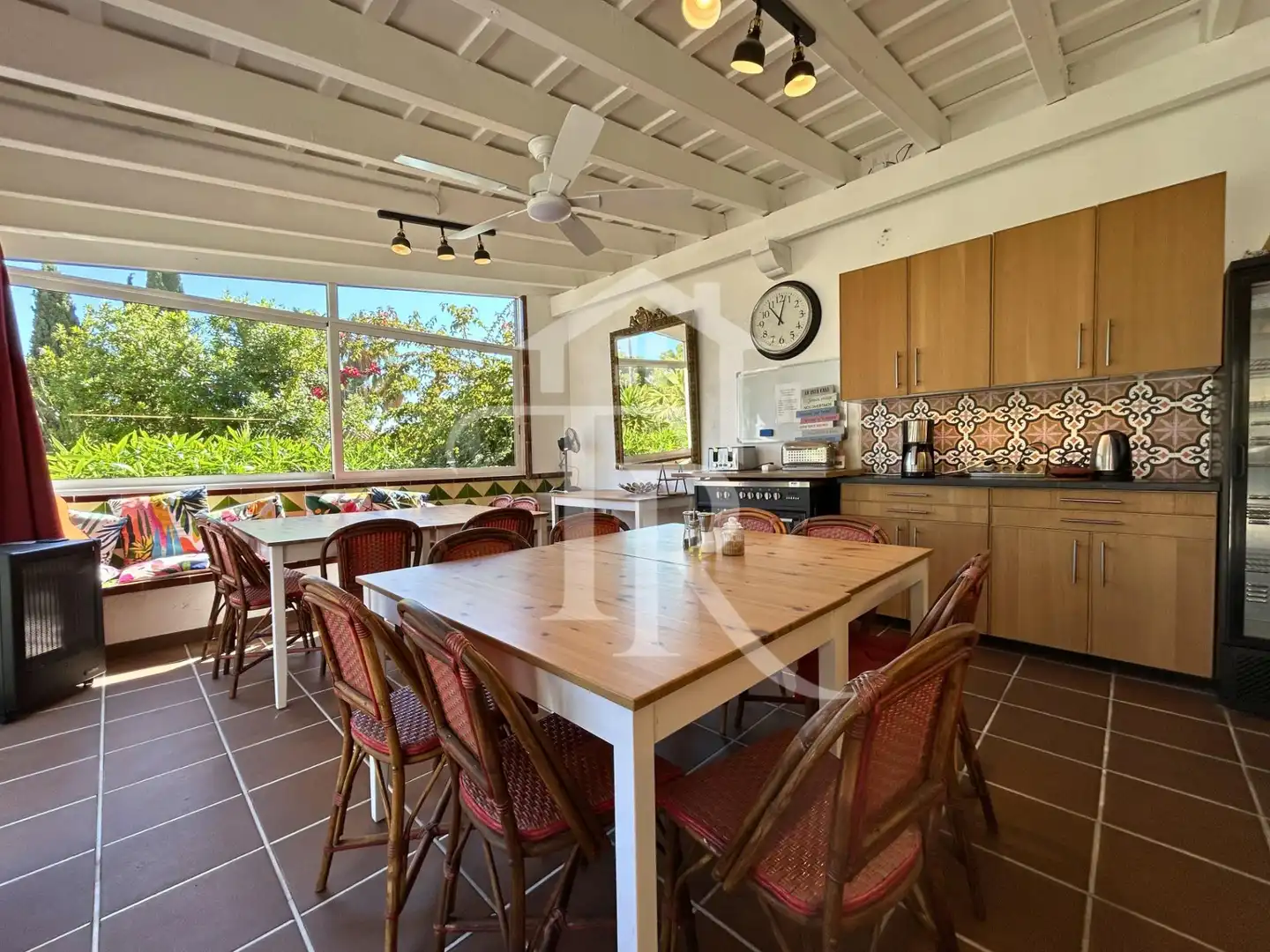 Cocina de Casa o chalet en venta en Roda de Berà con Aire acondicionado, Calefacción y Jardín privado