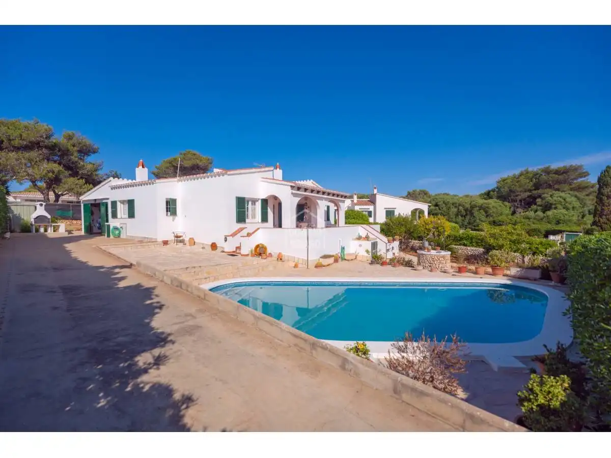 Villa mit Pool zum Verkauf in Binibèquer, imagen 3