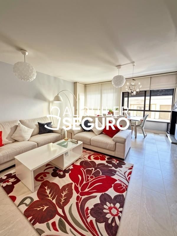 Sala de estar de Piso de alquiler en Vila-real con Calefacción y Amueblado