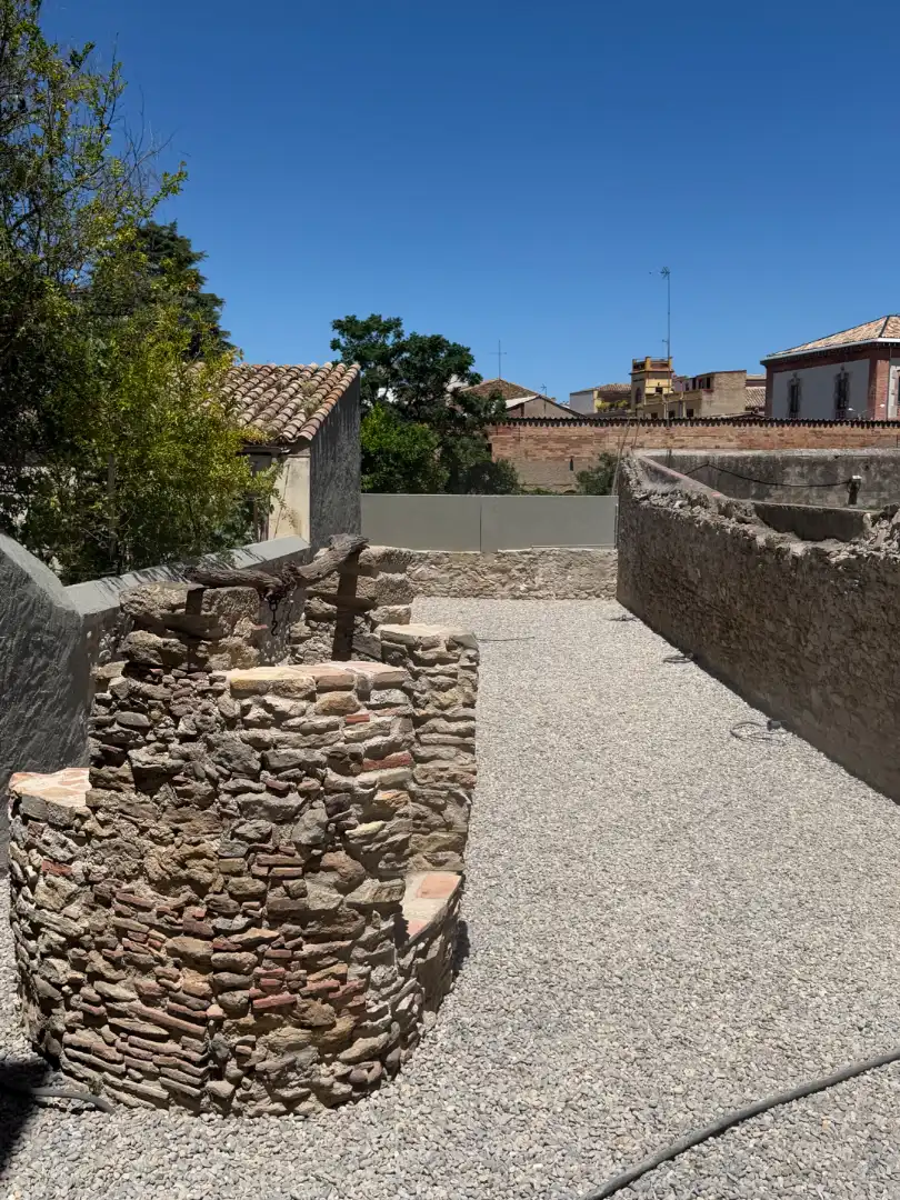 Terrace of Flat for rent in La Bisbal d'Empordà  with Air Conditioner, Heating and Private garden