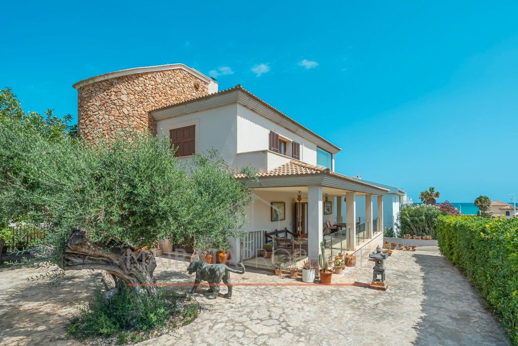 Vista exterior de Casa o chalet en venta en Santa Margalida con Aire acondicionado, Jardín privado y Terraza