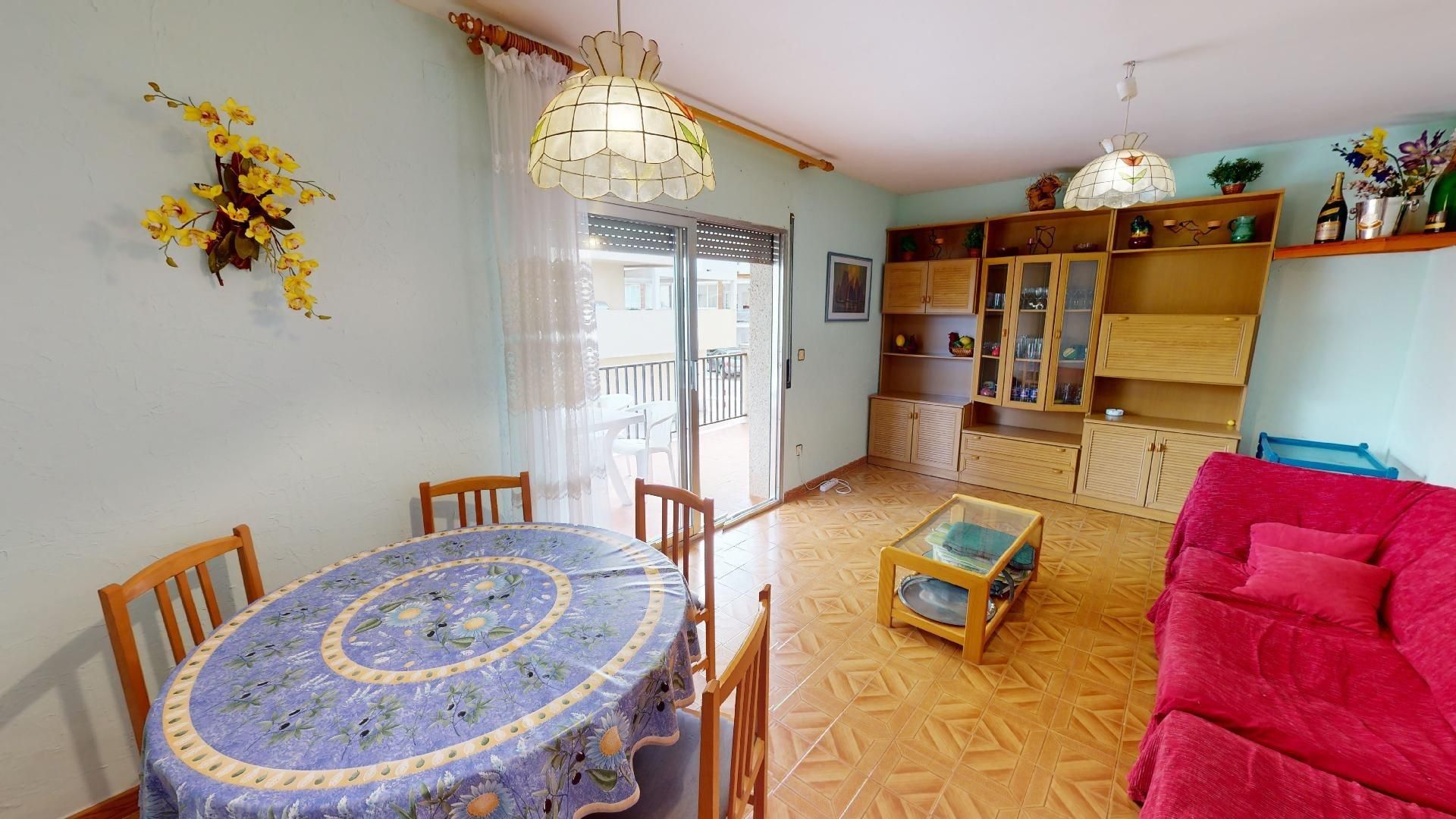 Comedor de Apartamento en venta en Roses con Terraza y Balcón